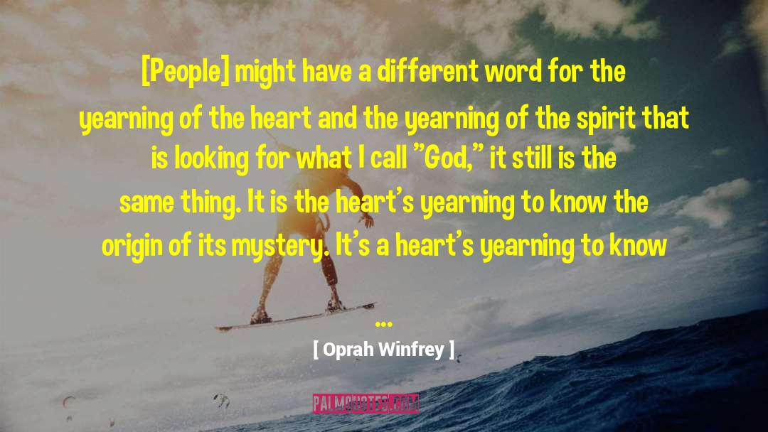 Origin Of Word quotes by Oprah Winfrey
