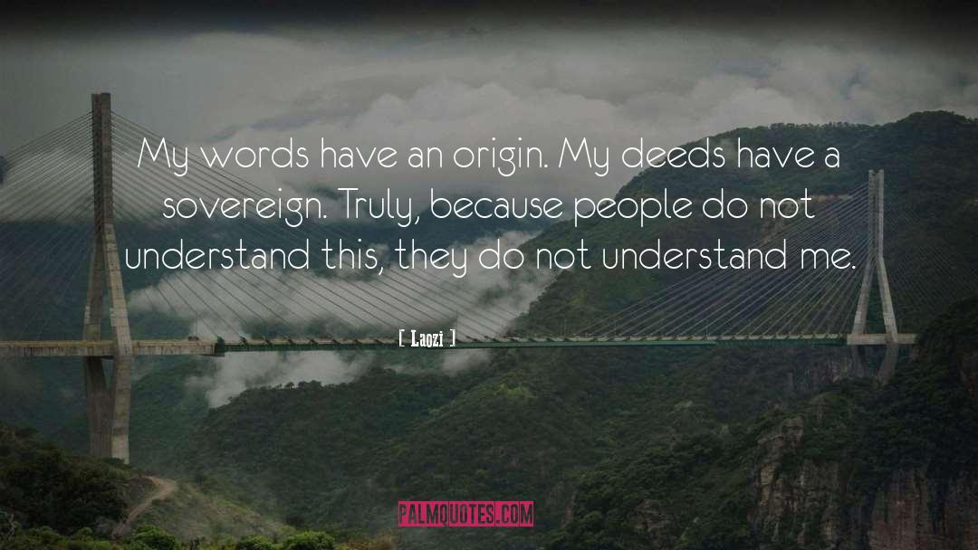 Origin quotes by Laozi