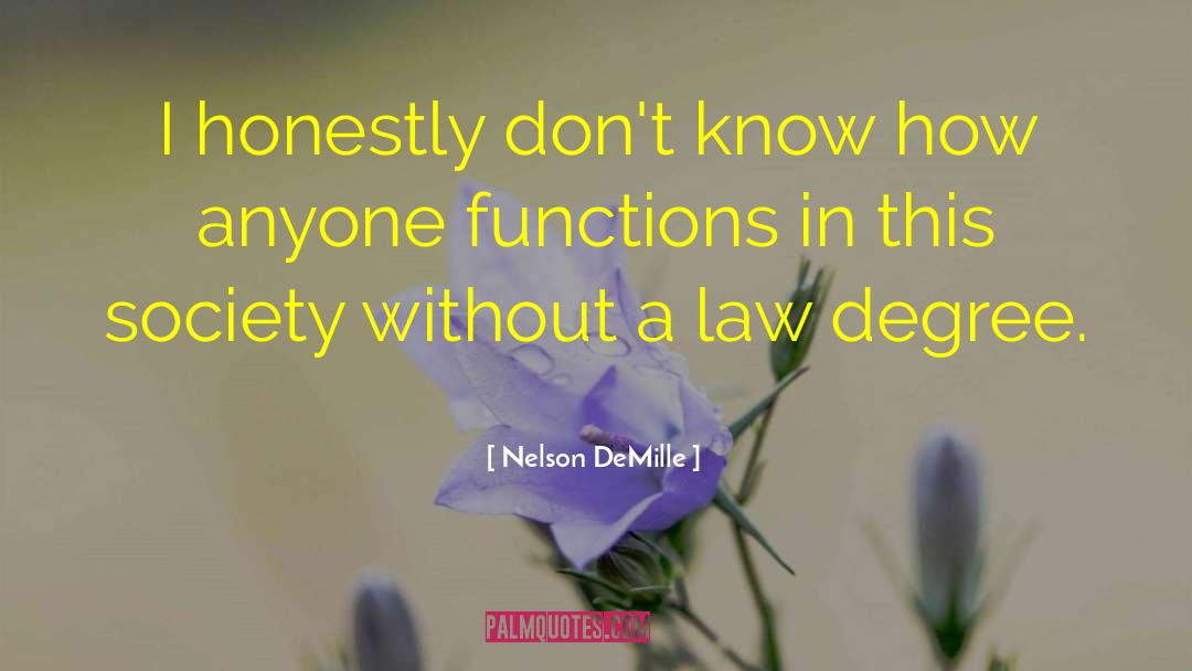 Original Degree Com Review quotes by Nelson DeMille