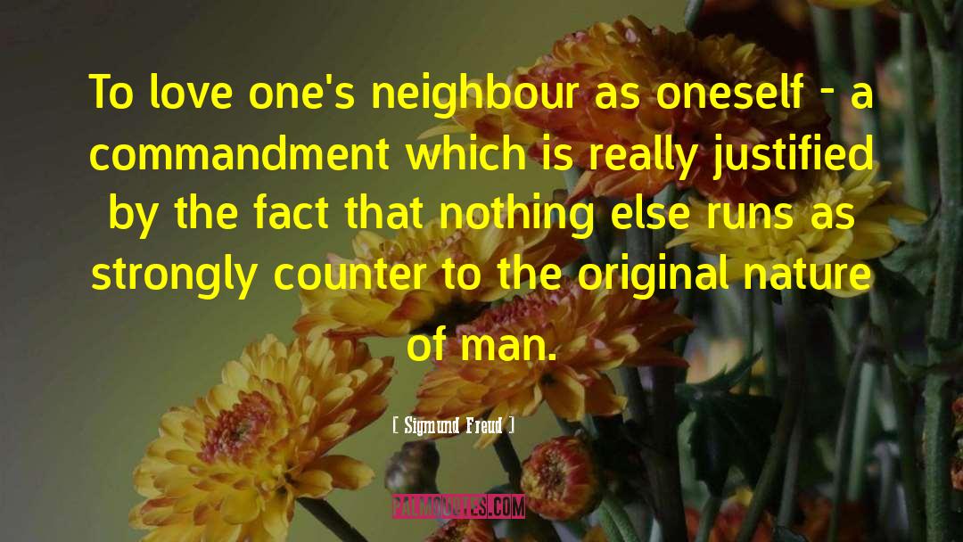 Original Nature quotes by Sigmund Freud