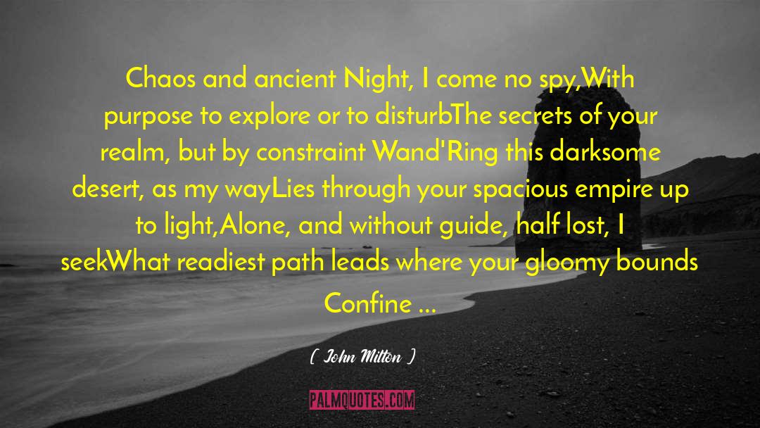 Original Night Stalker quotes by John Milton
