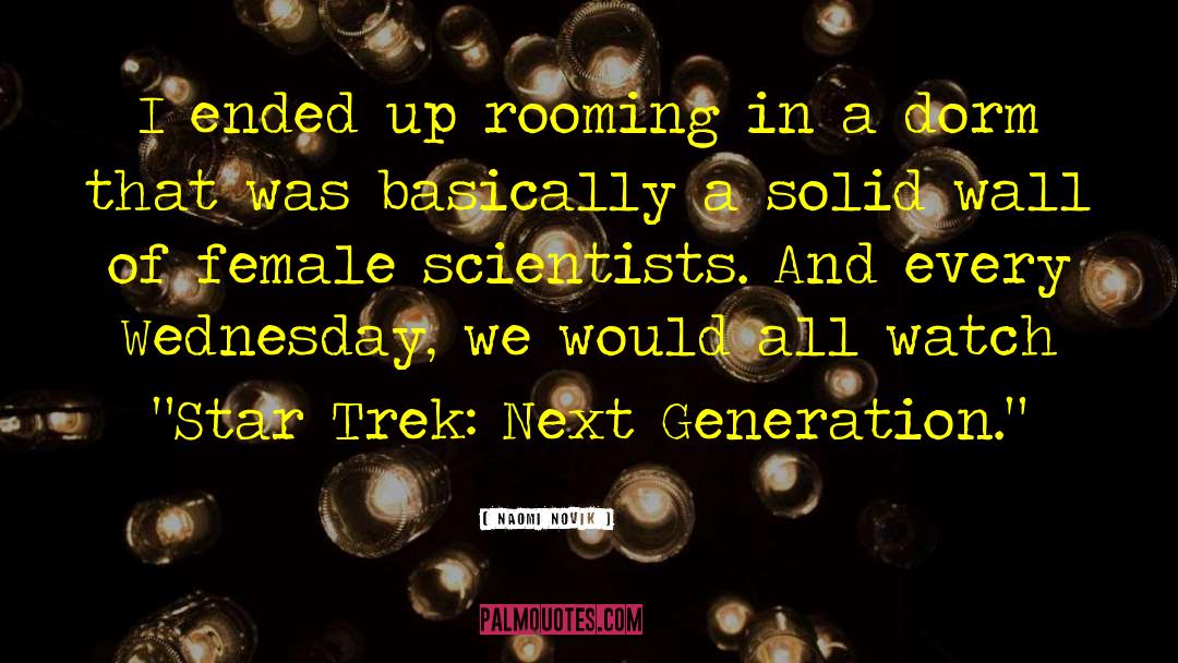 Original Star Trek quotes by Naomi Novik