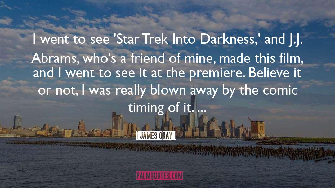 Original Star Trek quotes by James Gray
