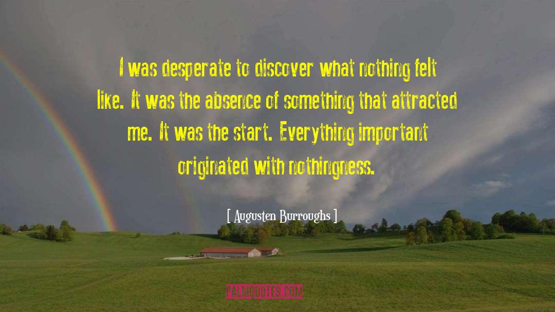 Originated quotes by Augusten Burroughs