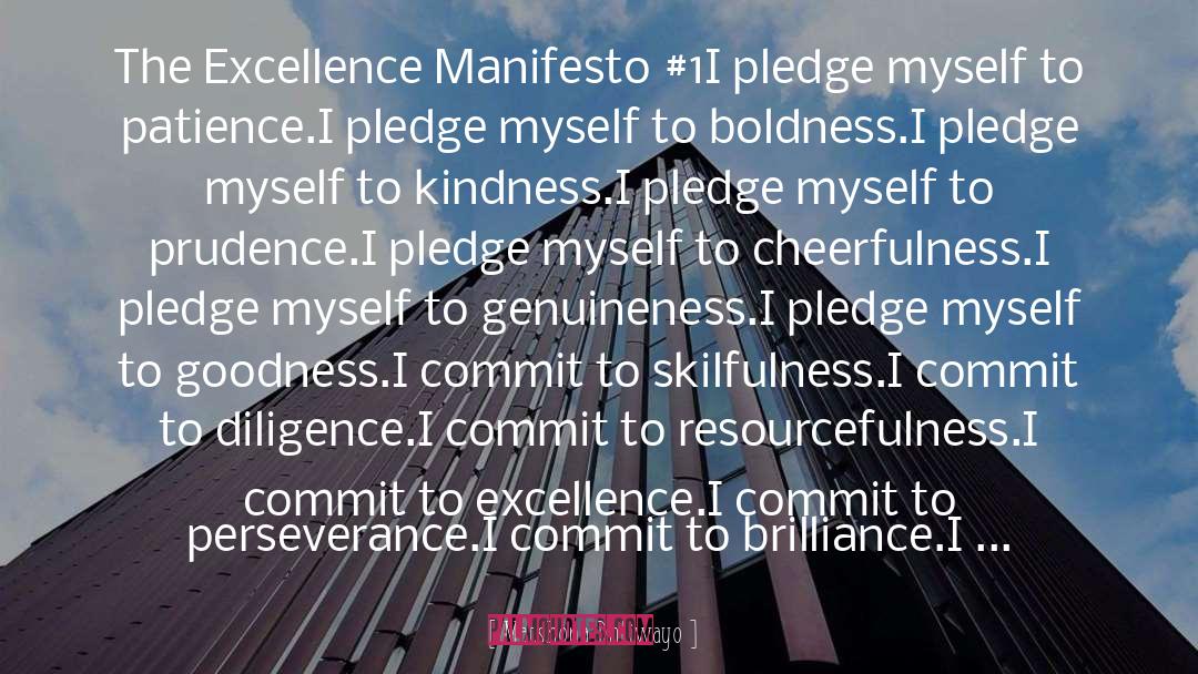 Originators Pledge quotes by Matshona Dhliwayo