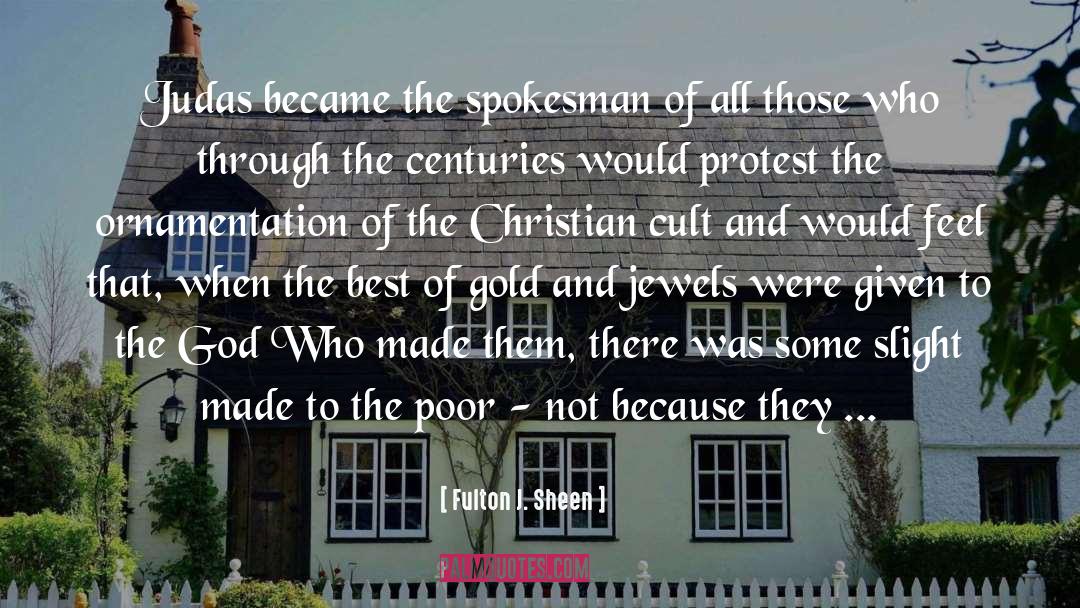 Ornamentation quotes by Fulton J. Sheen