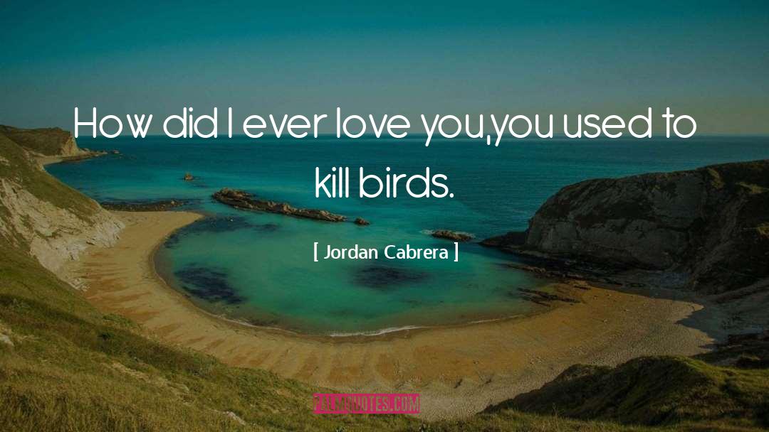 Ornithologists Birds quotes by Jordan Cabrera