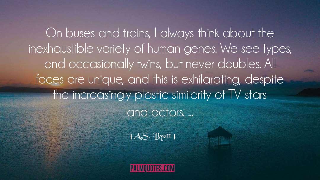 Orphan Trains quotes by A.S. Byatt