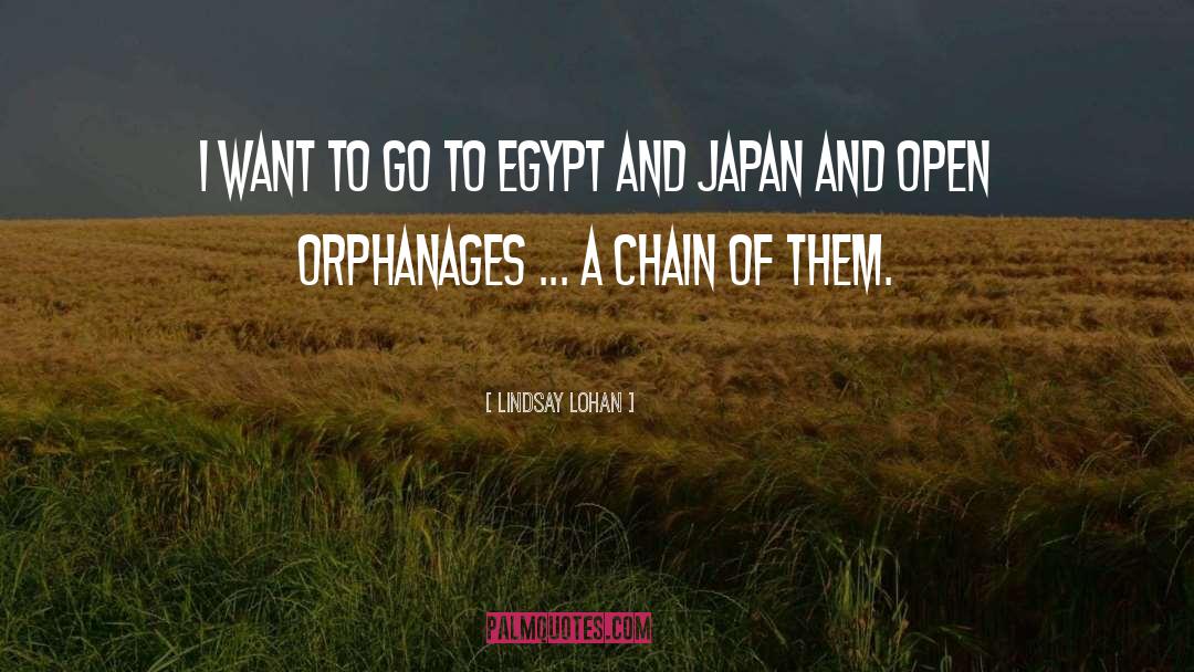 Orphanages quotes by Lindsay Lohan