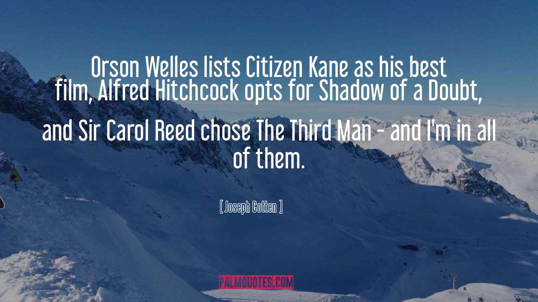 Orson Welles quotes by Joseph Cotten