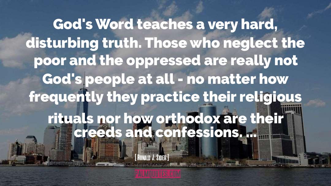 Orthodox Judaism quotes by Ronald J. Sider