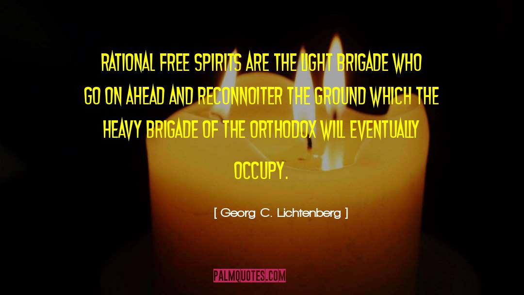 Orthodox Ontology quotes by Georg C. Lichtenberg