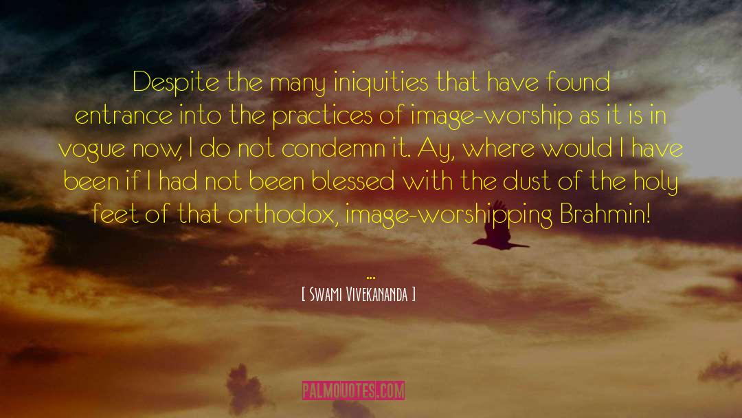 Orthodox quotes by Swami Vivekananda