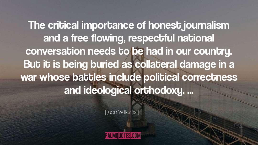 Orthodoxy quotes by Juan Williams