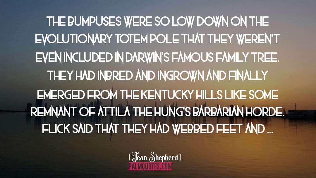 Osburg Kentucky quotes by Jean Shepherd