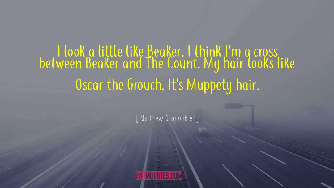 Oscar The Grouch quotes by Matthew Gray Gubler