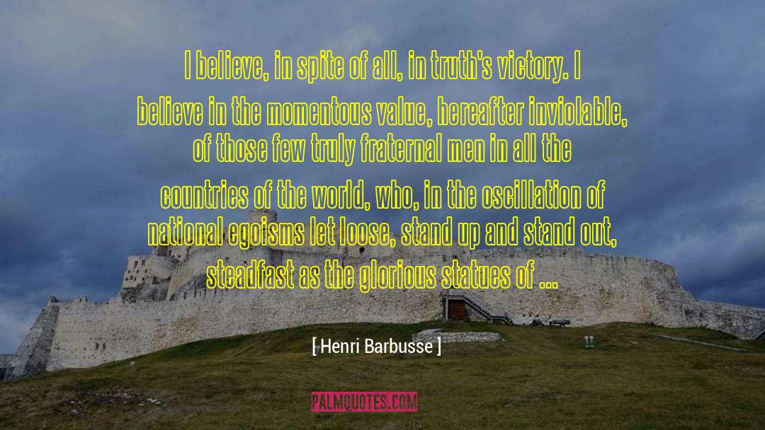 Oscillation quotes by Henri Barbusse