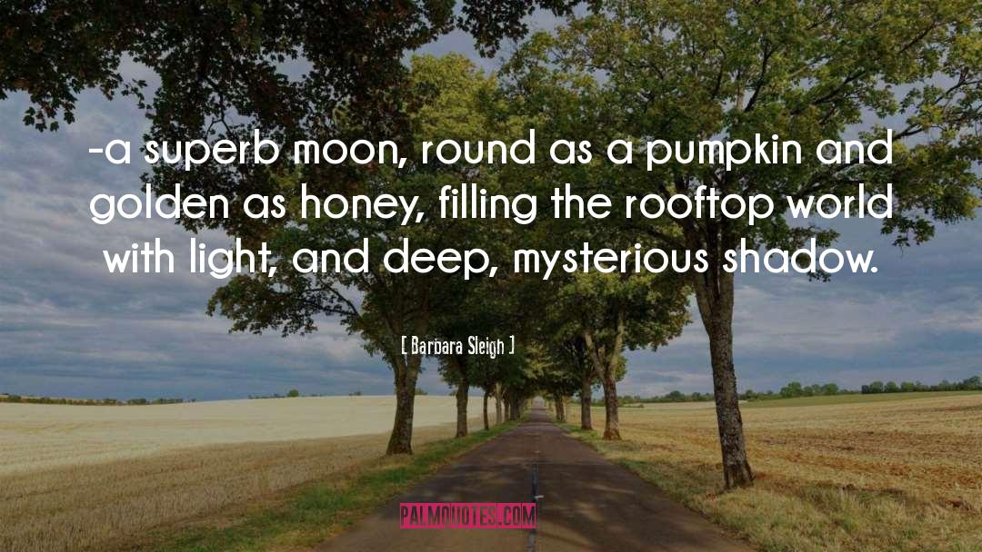 Oseguera Pumpkin quotes by Barbara Sleigh
