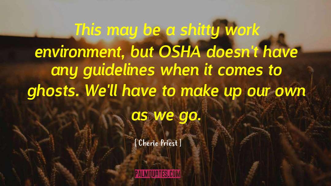 Osha quotes by Cherie Priest