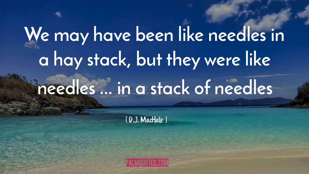 Osterlind Stack quotes by D.J. MacHale