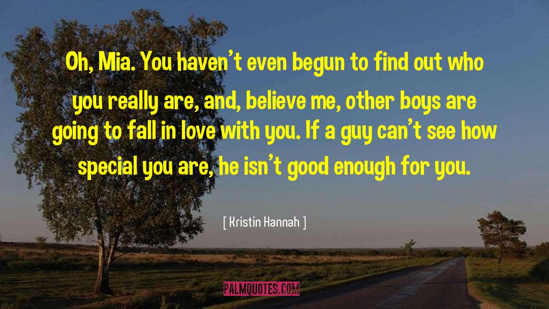 Other Boys quotes by Kristin Hannah