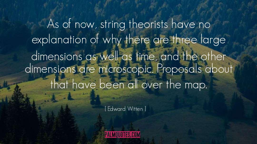 Other Dimensions quotes by Edward Witten