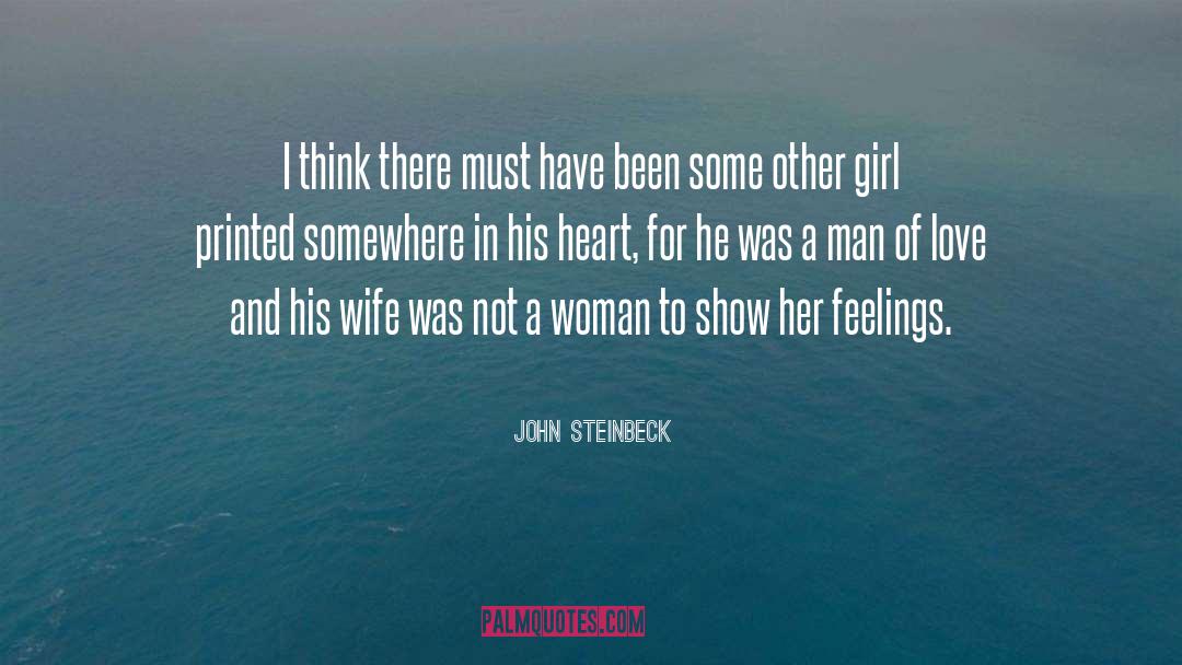 Other Girl quotes by John Steinbeck
