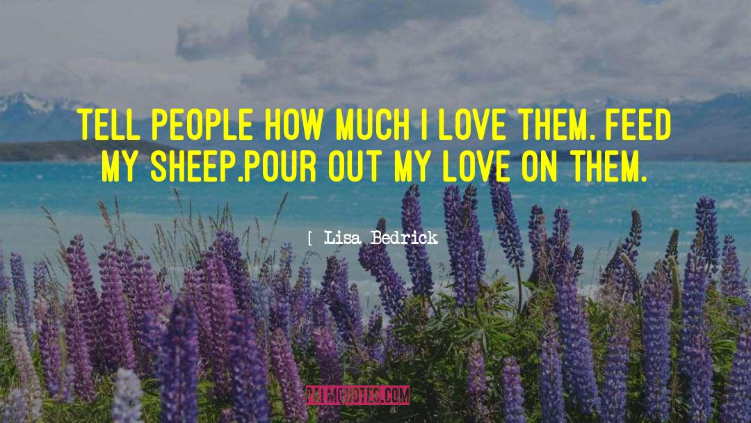 Other Sheep quotes by Lisa Bedrick