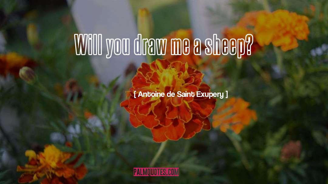 Other Sheep quotes by Antoine De Saint Exupery