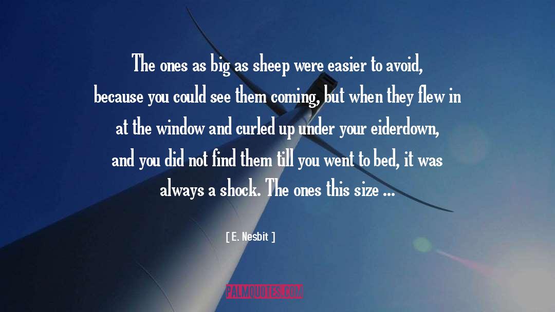 Other Sheep quotes by E. Nesbit