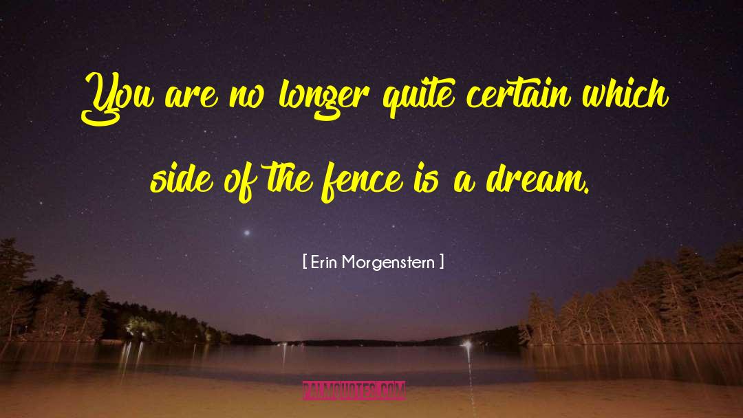 Other Side Of The Fence quotes by Erin Morgenstern