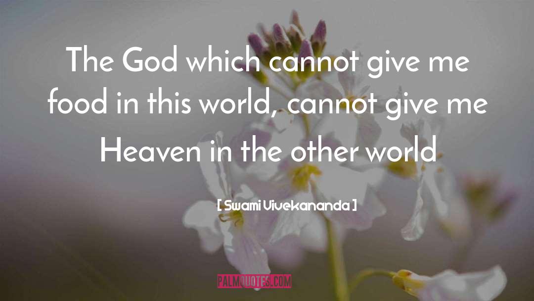 Other World quotes by Swami Vivekananda