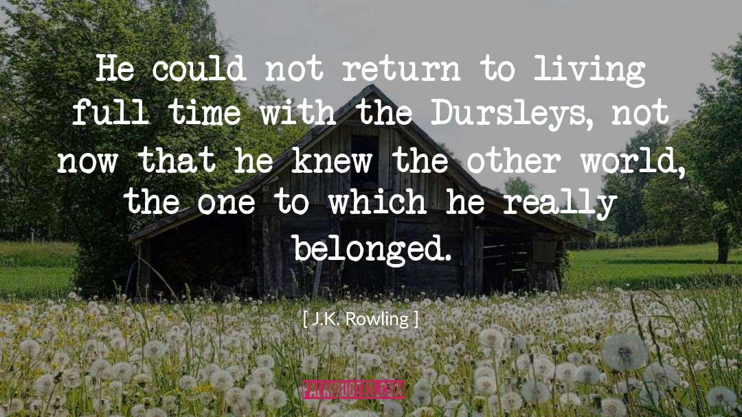 Other World quotes by J.K. Rowling