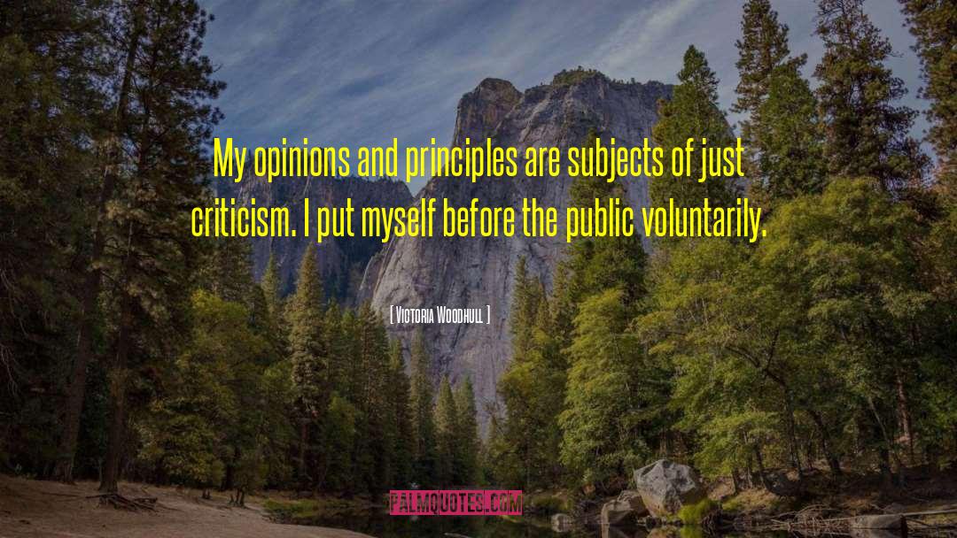 Others Opinions quotes by Victoria Woodhull