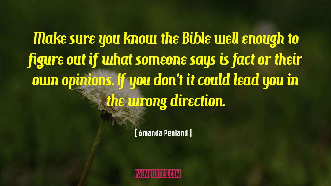 Others Opinions quotes by Amanda Penland