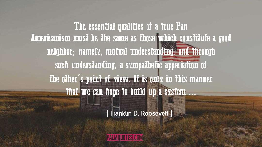 Others Point Of View quotes by Franklin D. Roosevelt