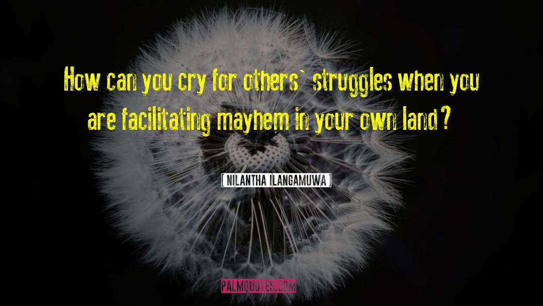 Others Struggles quotes by Nilantha Ilangamuwa