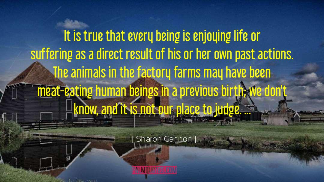 Others Suffering quotes by Sharon Gannon