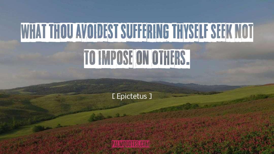 Others Suffering quotes by Epictetus