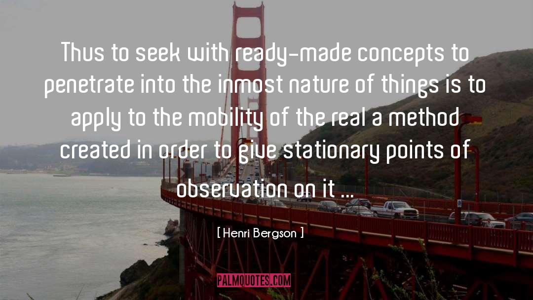 Othmer Method quotes by Henri Bergson