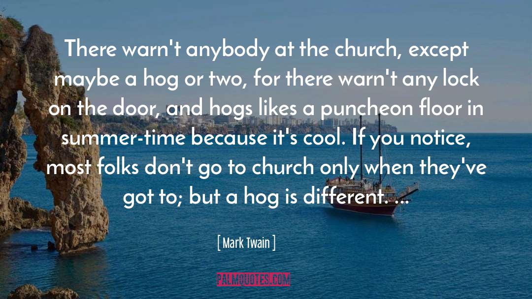 Otterberg Church quotes by Mark Twain