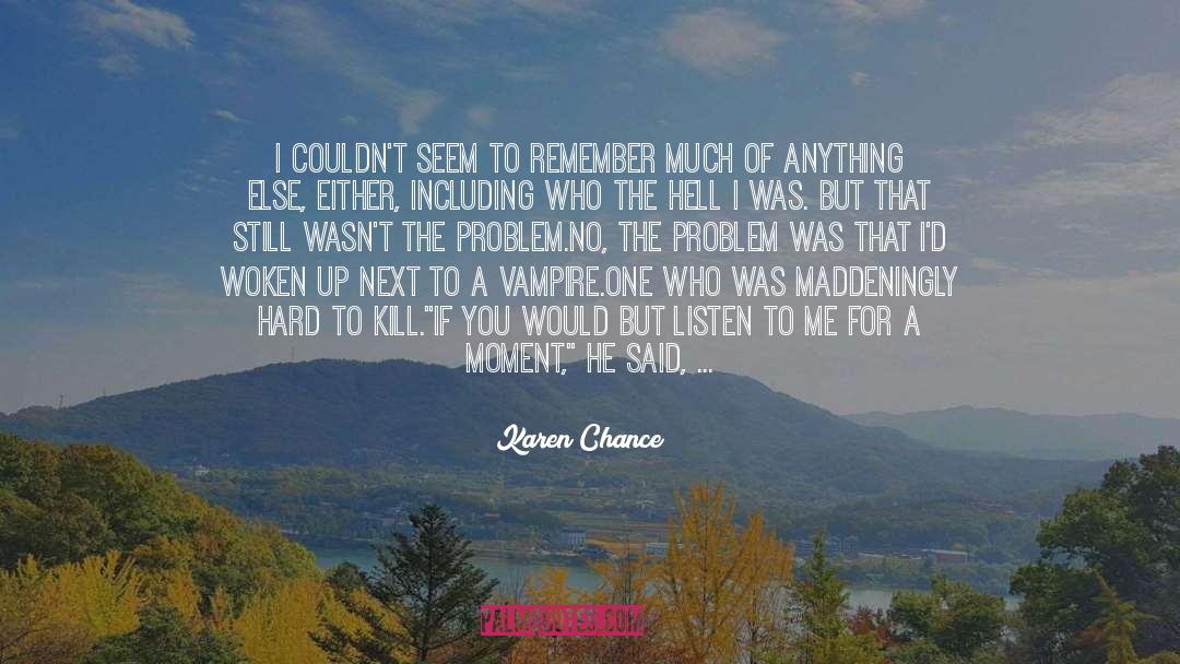 Ouch quotes by Karen Chance