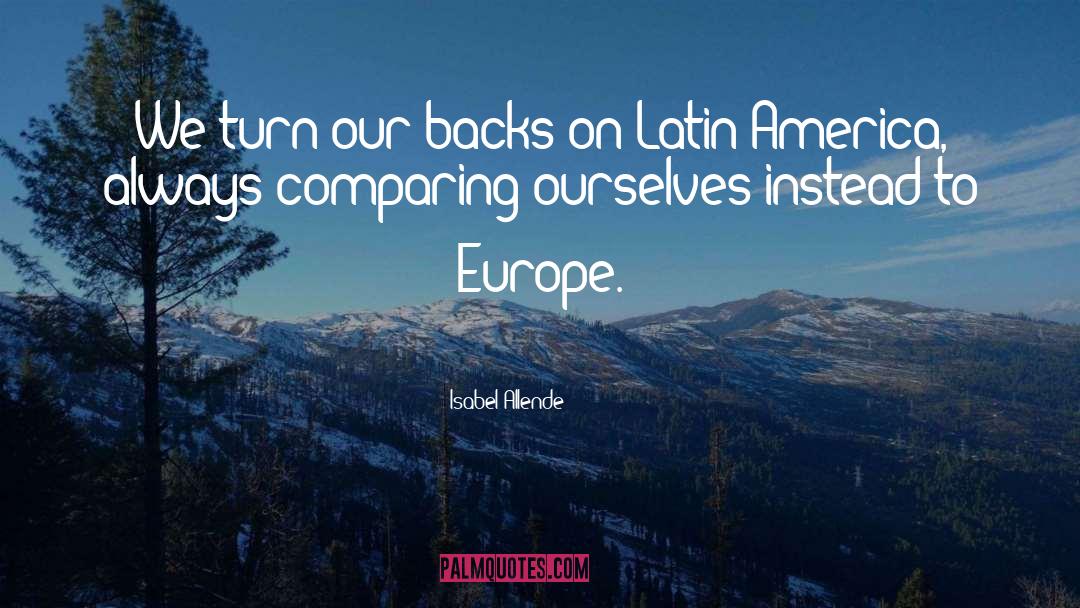 Our Backs quotes by Isabel Allende