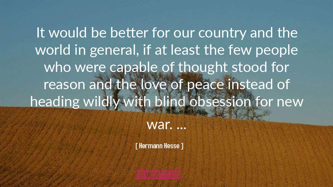 Our Country quotes by Hermann Hesse