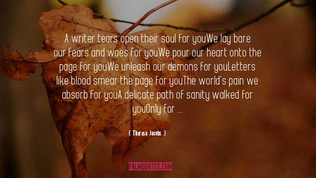 Our Demons quotes by Theresa Jacobs