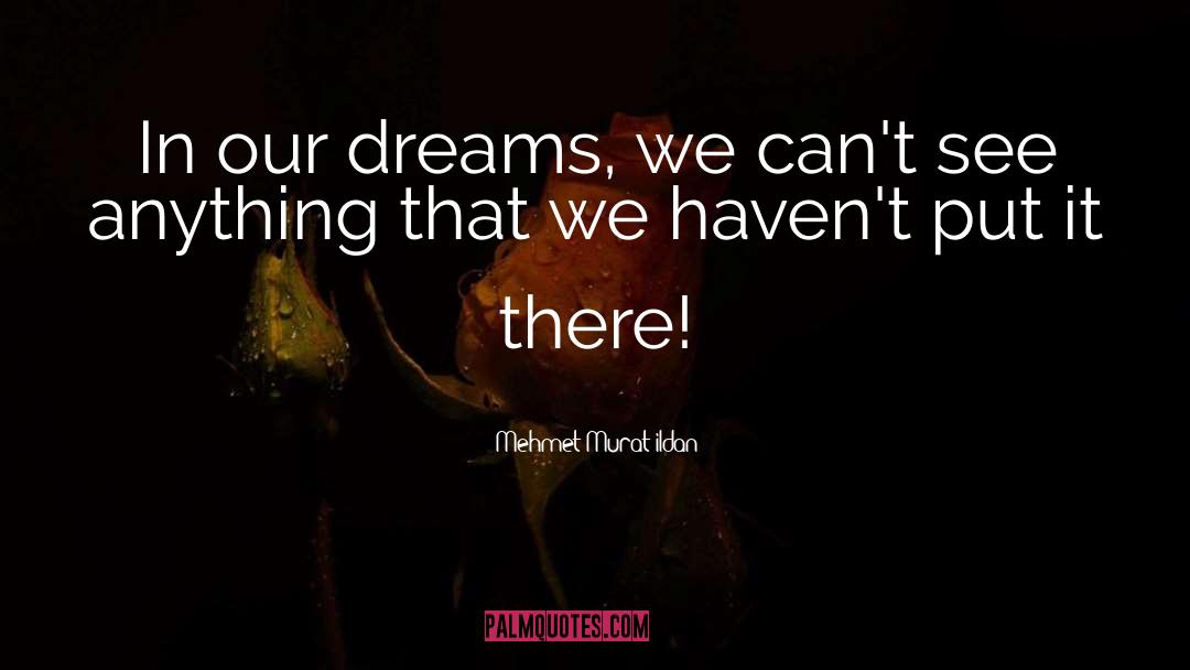 Our Dreams quotes by Mehmet Murat Ildan