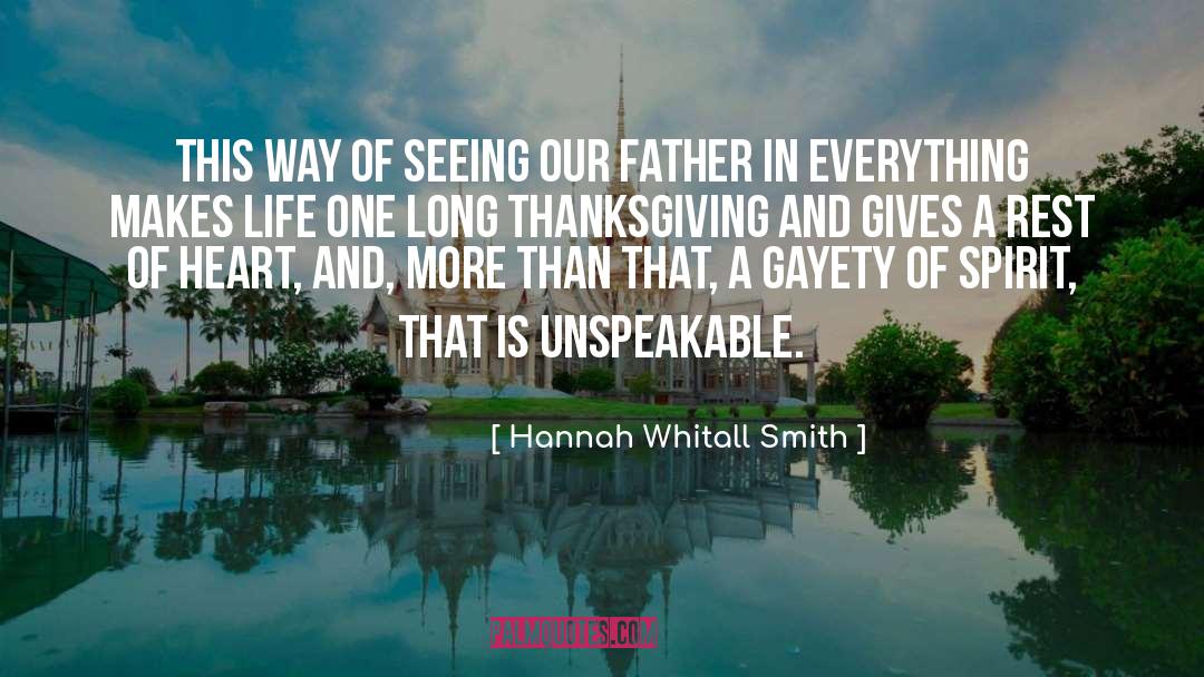 Our Father quotes by Hannah Whitall Smith