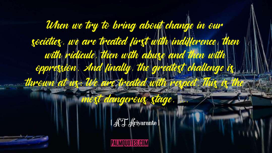 Our Greatest Release quotes by A.T. Ariyarante