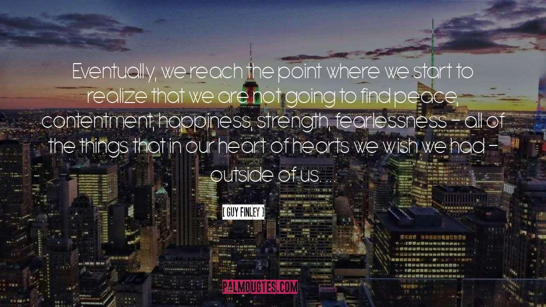 Our Heart quotes by Guy Finley