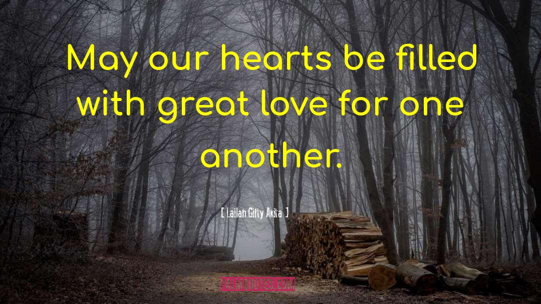 Our Hearts See quotes by Lailah Gifty Akita